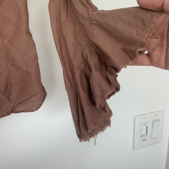 90s vintage Y2K Calypso boho button front blouse S - Picture 3 of 6